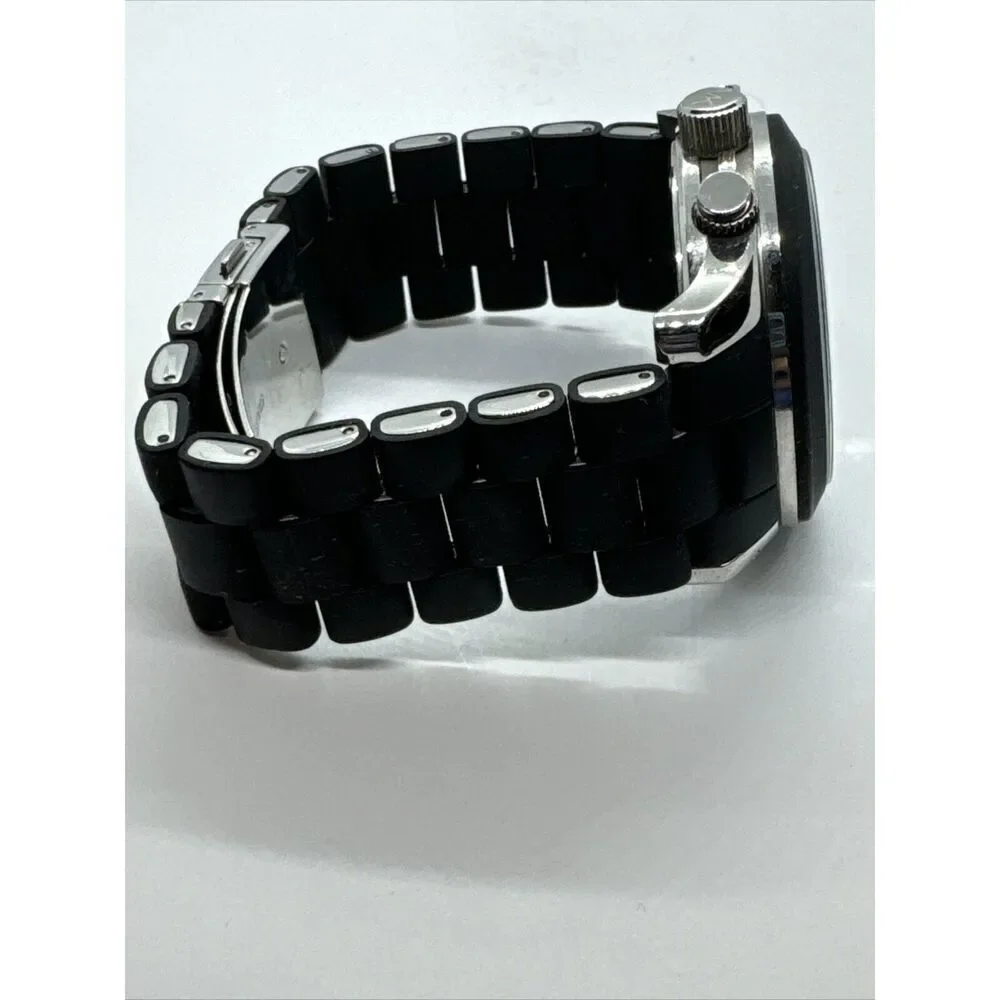 Michael Kors Runway MK8107 Men Analog Black Chronograph Dial Quartz Watch JNA836